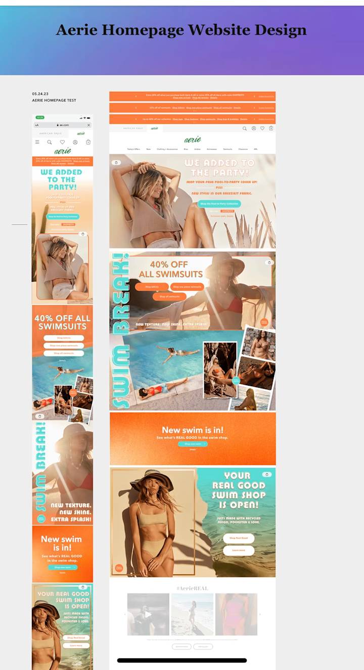 Cover image for American Eagle Outfitters/Aerie