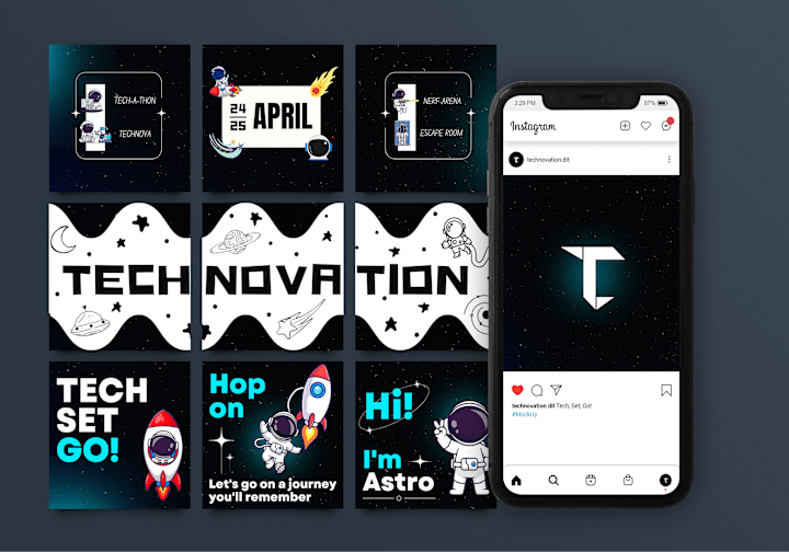 Cover image for Brand Identity: TechNovaton 
