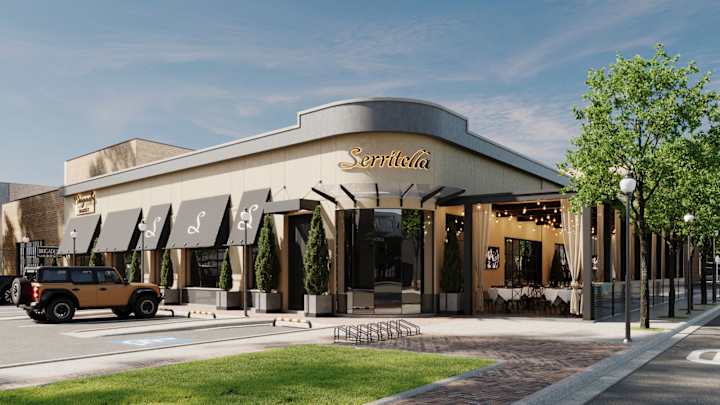 Cover image for Texas Restaurant Exterior Visualization