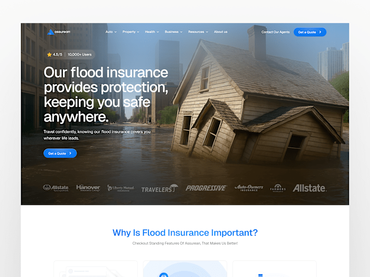 Cover image for Assurean Website Rebrand