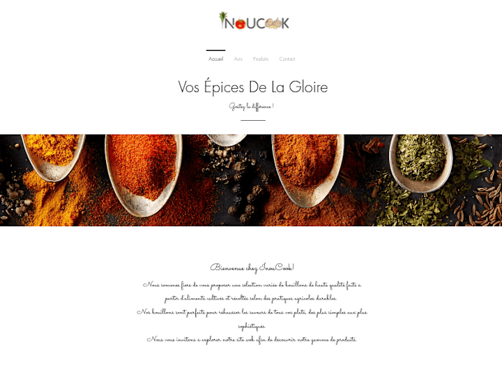 Cover image for Inoucook website 