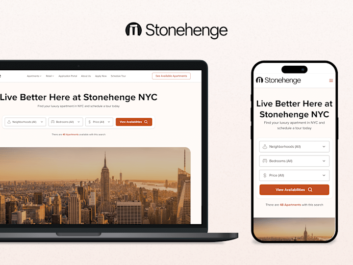 Cover image for Stonehenge Redesign (Figma Design + Design System)