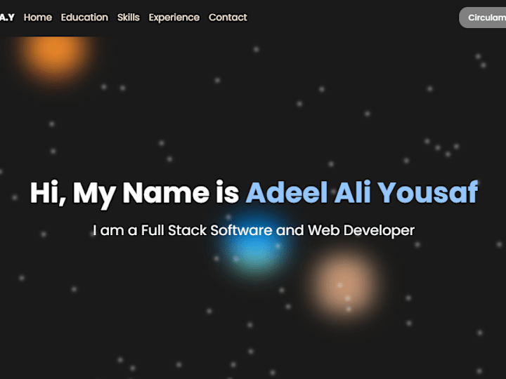 Cover image for Adeel Ali Yousaf® - Software Engineer & Developer