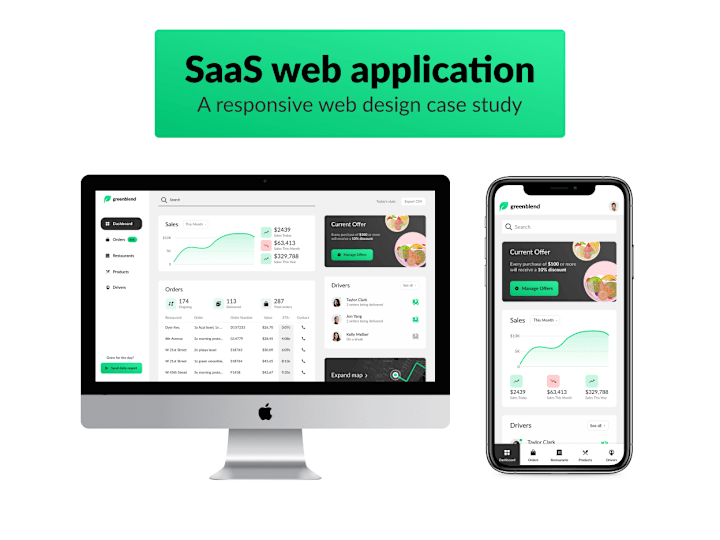 Cover image for SaaS web application