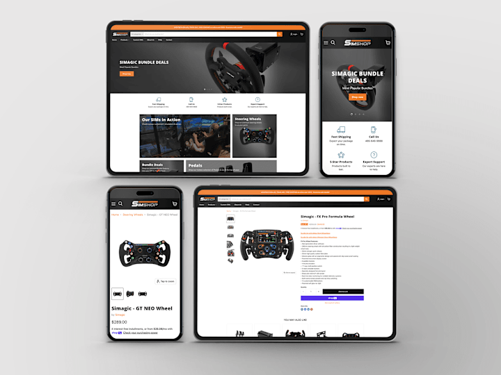 Cover image for Simshop - Shopify Store Development