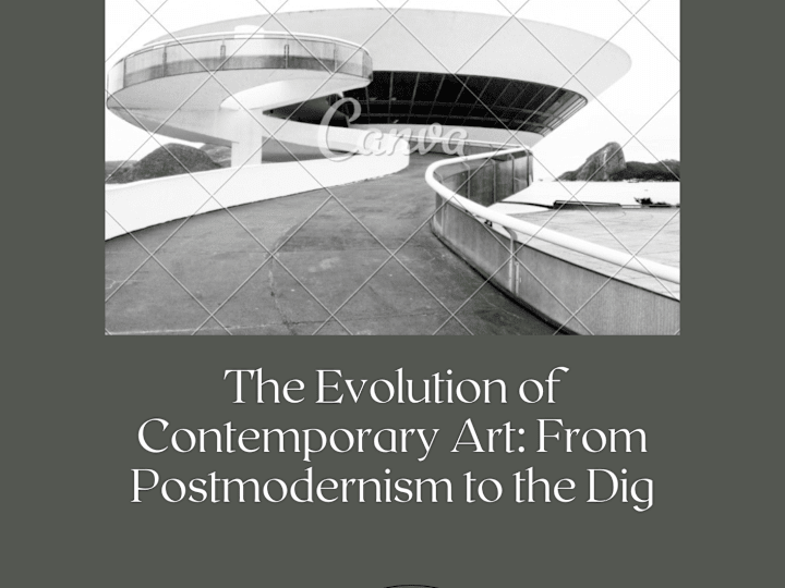 Cover image for The Evolution of Contemporary Art: From Postmodernism to the Dig