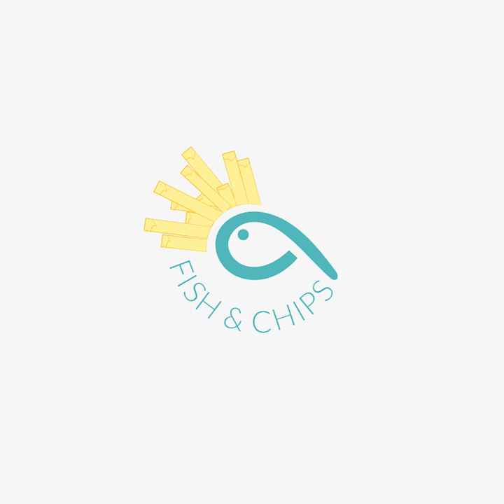 Cover image for Fish & Chip brand identity design.