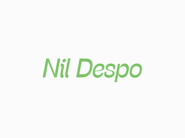 Cover image for Nil Despo