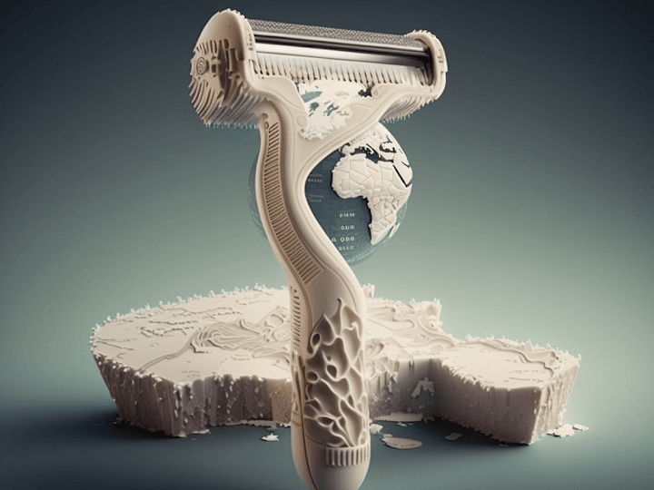 Cover image for Tiktok's idea file for a razor sales company