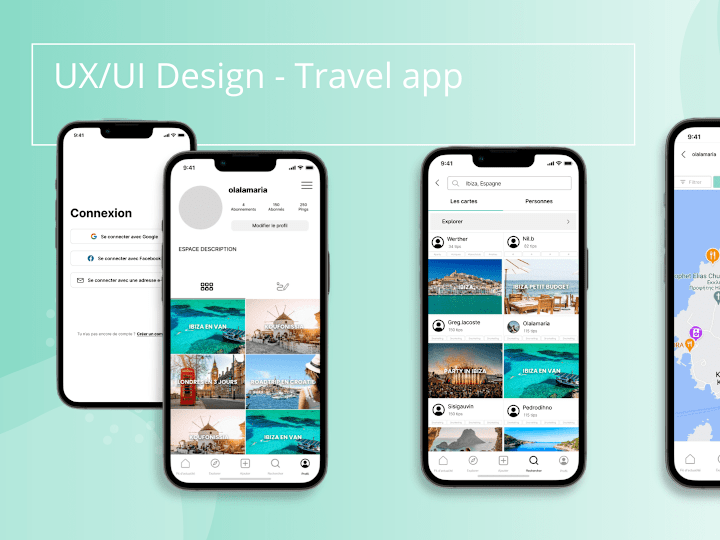 Cover image for UX/UI Design - App
