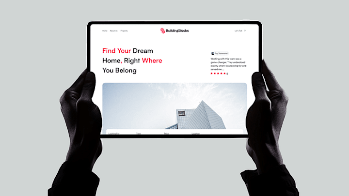 Cover image for Real Estate Website