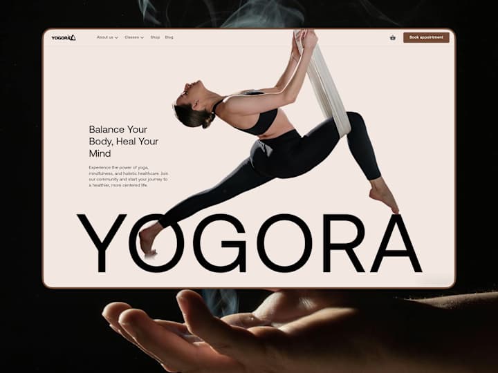 Cover image for Yogora: Holistic Wellness for Mind and Body