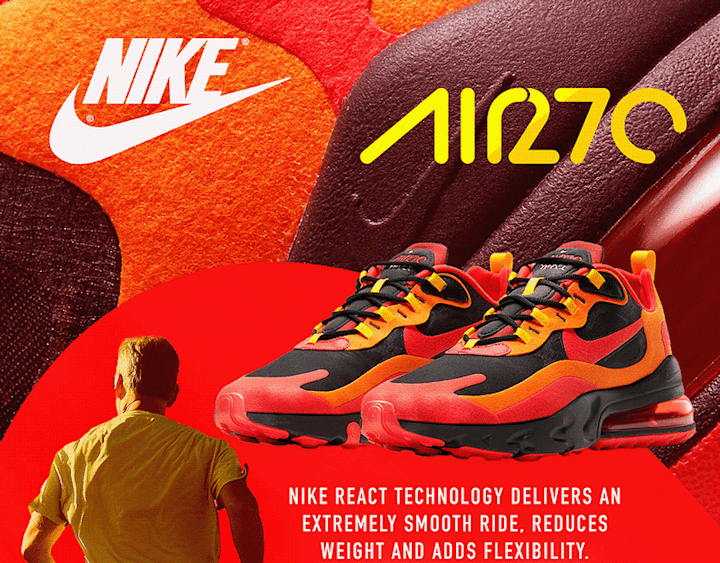 Cover image for NIKE Air 270 Poster Design on Behance