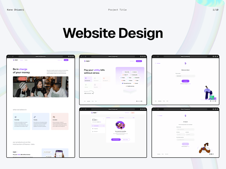 Cover image for Landing Page & Multi-page Website Design