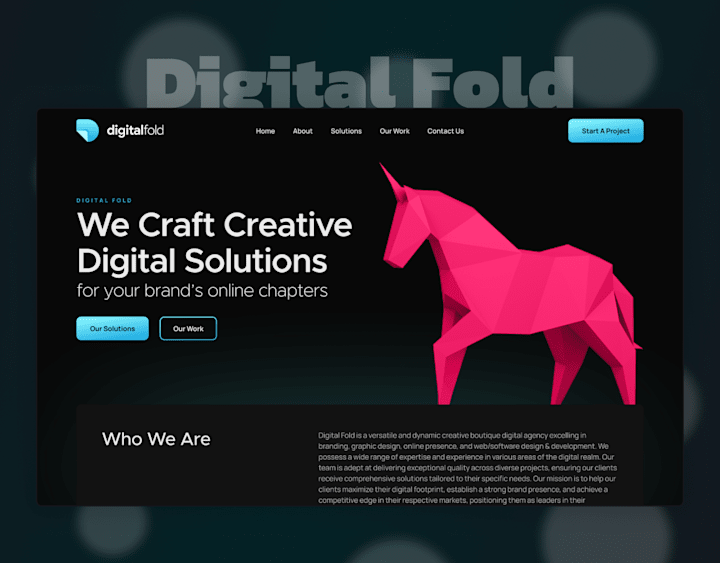 Cover image for Digital Fold - Figma to Webflow Conversion