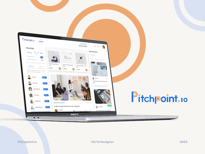 Cover image for PitchPoint.io - Platform UX/UI Design