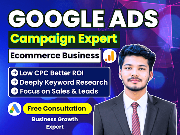 Cover image for E-Commerce Marketing with Google Ads | Achieve Higher Conversion