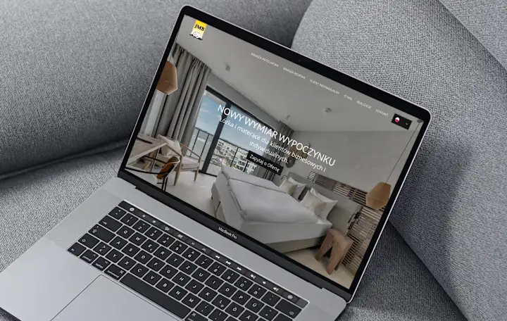 Cover image for JMB Materace - Website Redesign