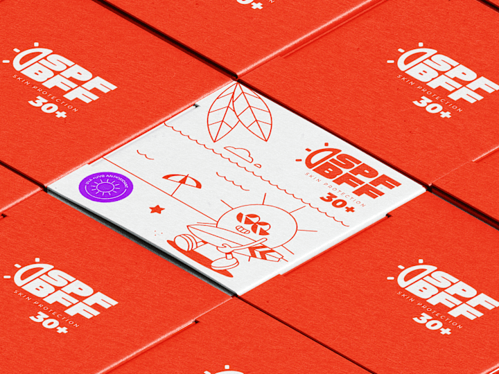 Cover image for SPF BFF • Sunscreen Visual Identity