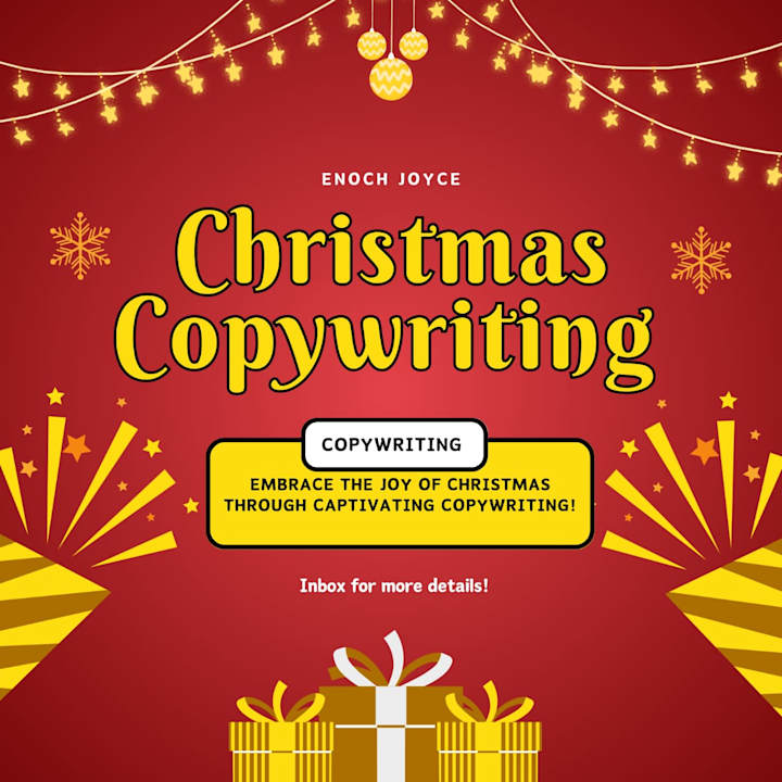 Cover image for writing festive content for the holiday season