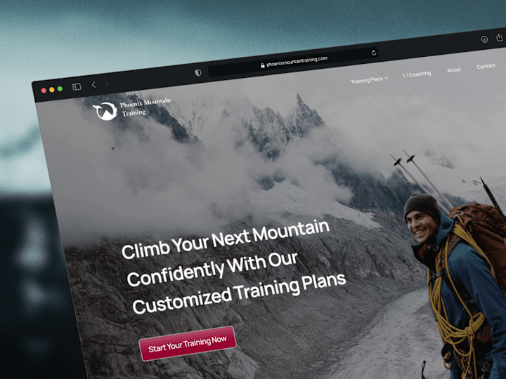 Cover image for Phoenix Mountain Training: Website Design and Framer Development