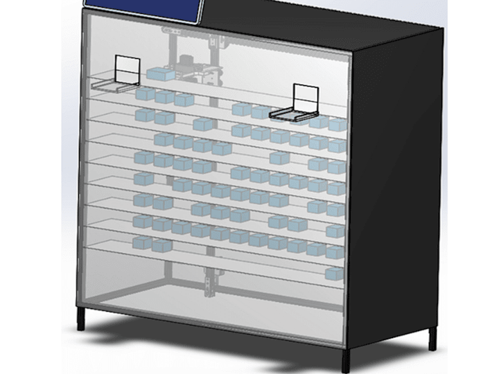 Cover image for Automated Pharmaceutical Dispenser
