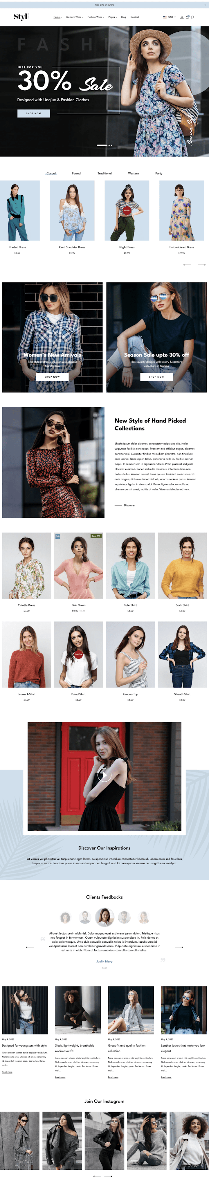 Cover image for Fashion Brand (Shopify Store)