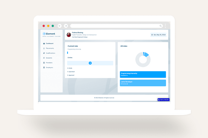 Cover image for Element | Work placement tracker