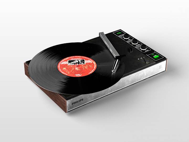 Cover image for Vinyl Record Player