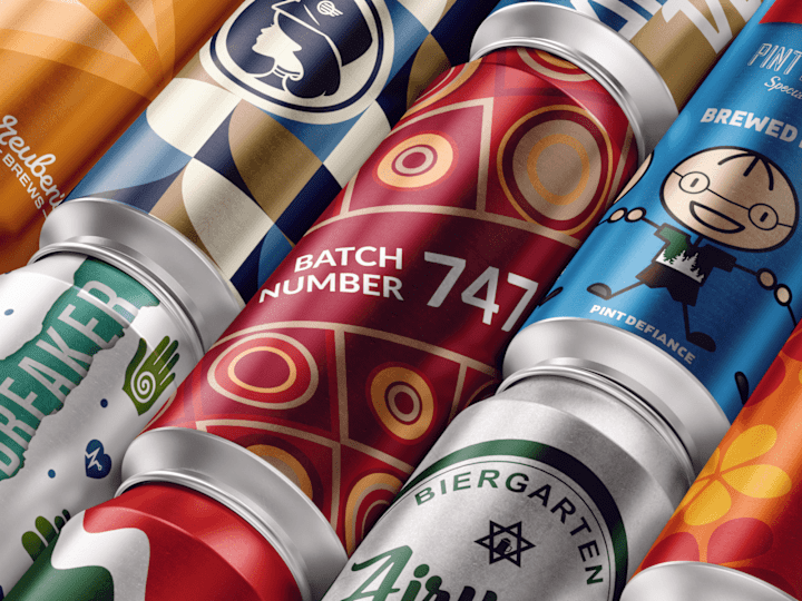 Cover image for Impactful Craft Beer Packaging | Graphic Design