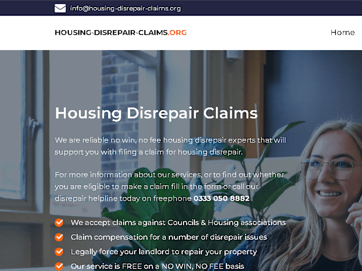 Cover image for Housing Disrepair Claims | NO WIN, NO FEE | Compensation Experts