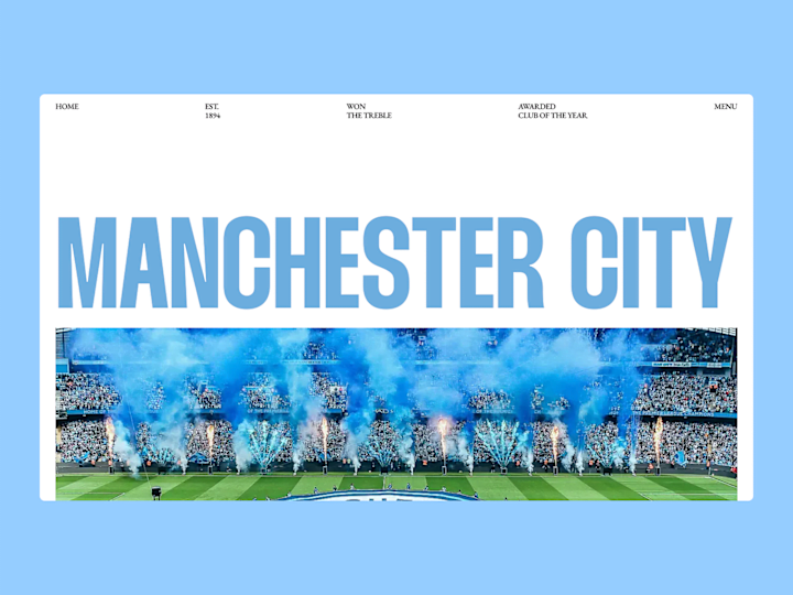 Cover image for Man City Landing Page Exploration