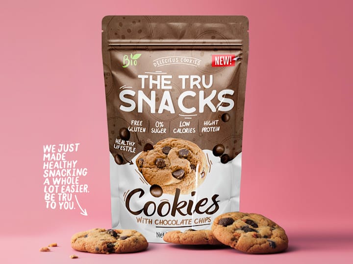 Cover image for 🍪 Packaging for "The TRU Snacks" Cookies