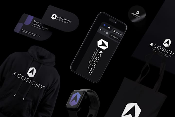 Cover image for ACQSIGHT | Logo & Brand Identity | Cybersecurity agency
