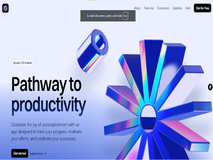Cover image for Pathway to productivity