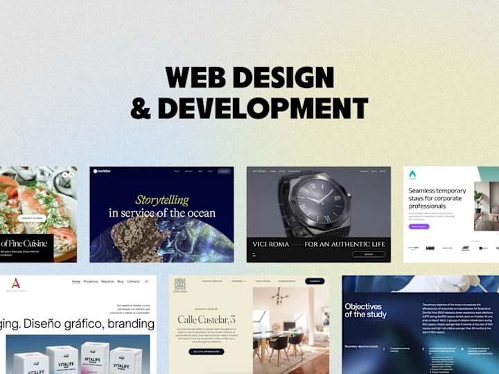 Cover image for Web Design & Development