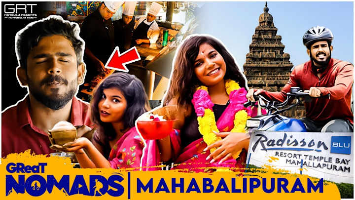 Cover image for GReaT Nomads Epic Adventure in Mahabalipuram: Must-Watch! | Epi…