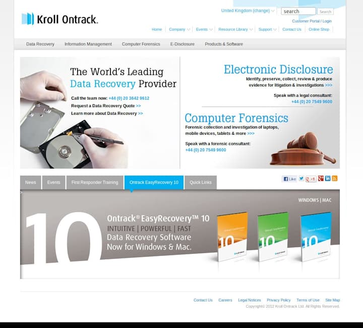 Cover image for Kroll (Ontrack)