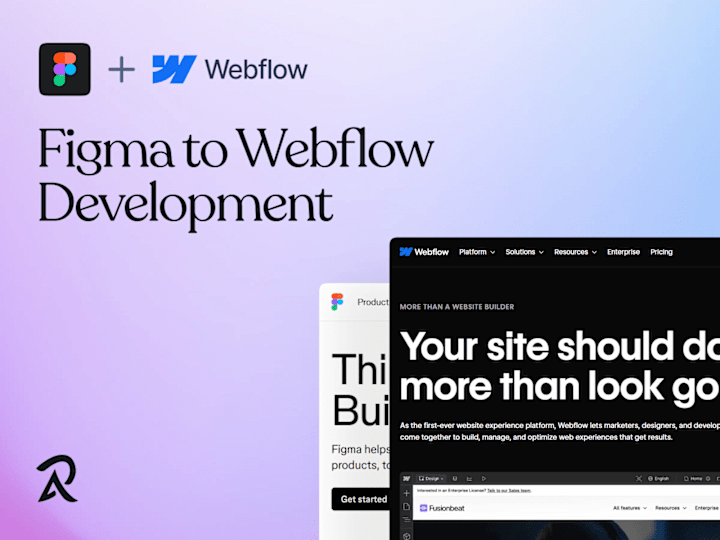 Cover image for 🏆 Figma to Webflow Landing Page