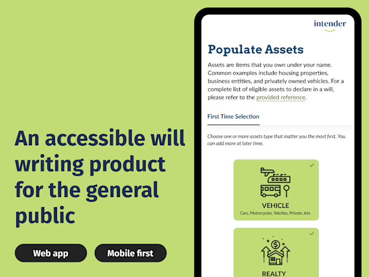 Cover image for An accessible will writing product for the general public