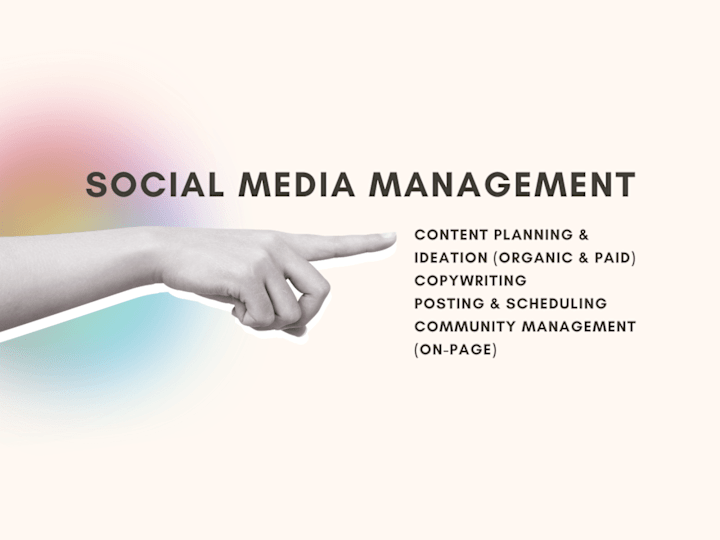 Cover image for Social Media Management ✨