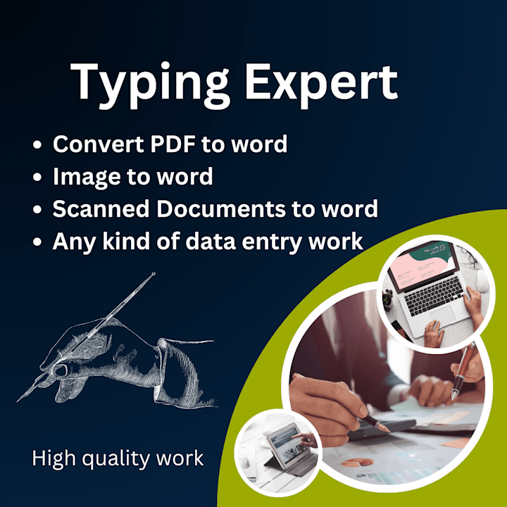 Cover image for  Expert Data Entry professional for Copy Paste and Tasks