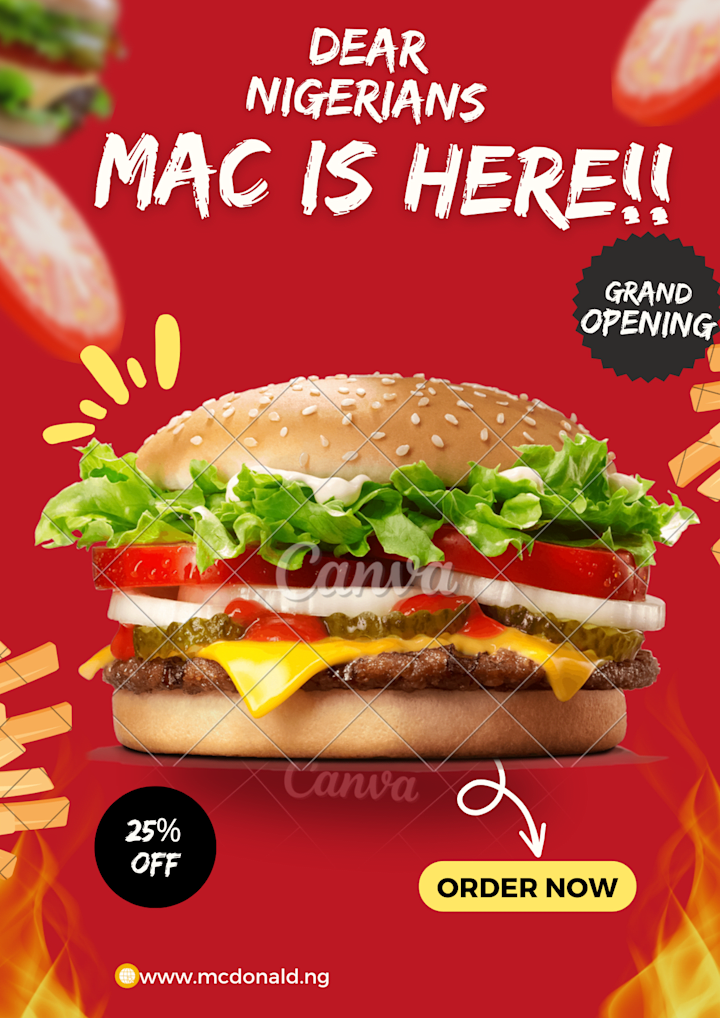 Cover image for McDonald's Flyer