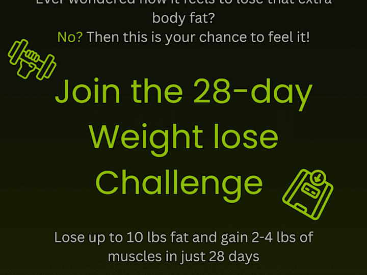 Cover image for 28-day Weight lose Challenge