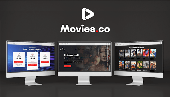 Cover image for Web designing of a Movie site