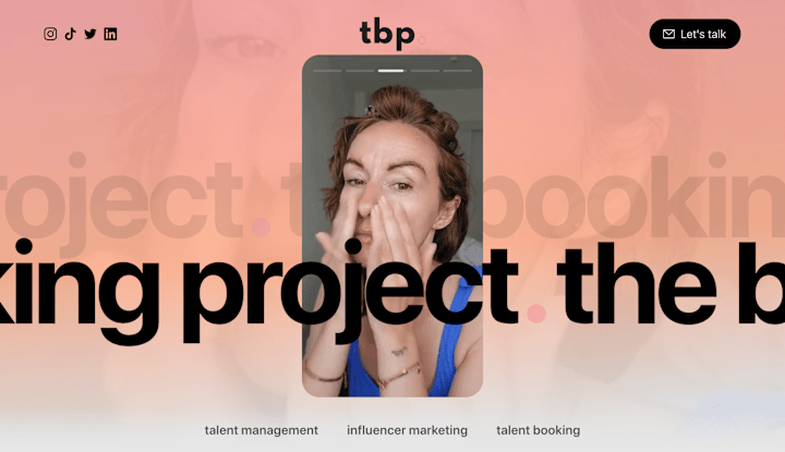 Cover image for The Booking Project | Design and Webflow Development