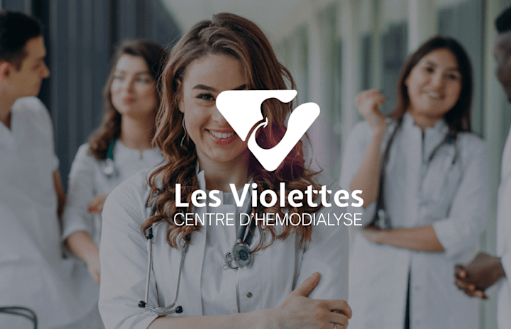 Cover image for Les Violettes - Medical Logo Design & Brand Identity
