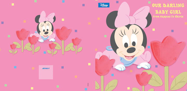 Cover image for Disney Baby-Girl Book Design