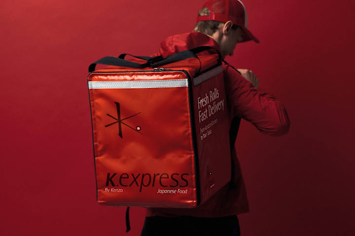 Cover image for Stylish Visual Identity for K.Express Japanese Food Restaurant