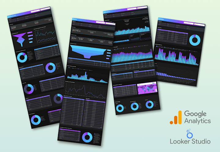 Cover image for Google Analytics Looker Studio Dashboards